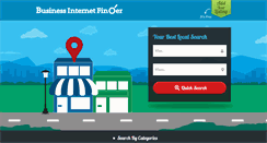 Desktop Screenshot of businessinternetfinder.com